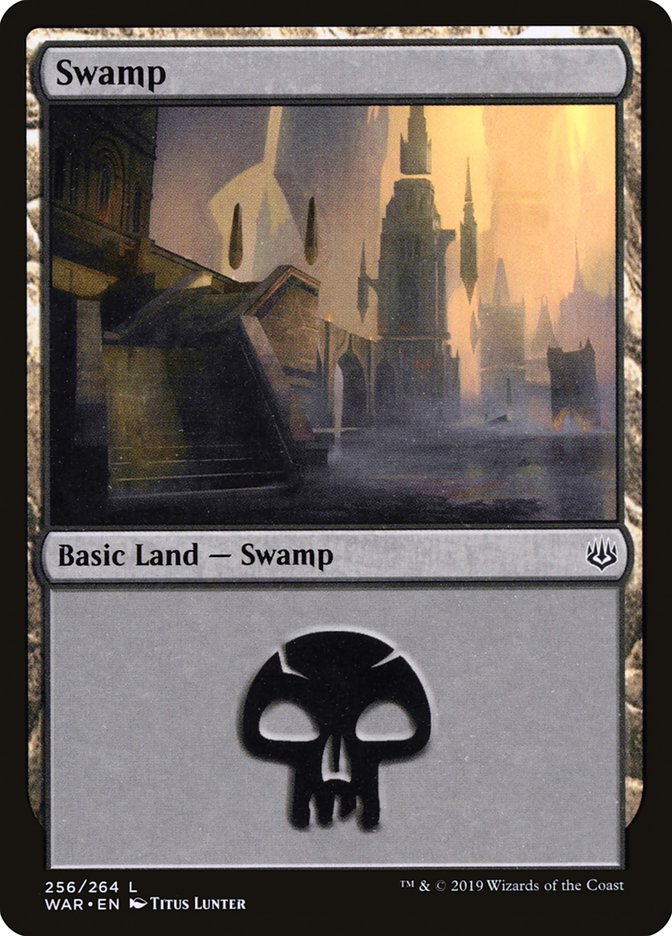 Swamp (256) [War of the Spark] | Gear Gaming Bentonville