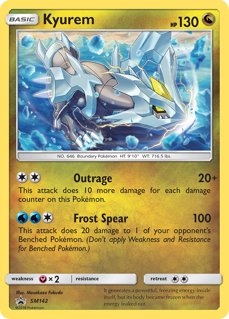 Kyurem (SM142) [Sun & Moon: Black Star Promos] | Gear Gaming Bentonville
