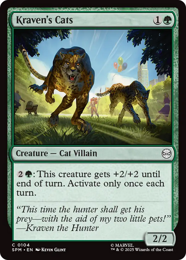 Kraven's Cats [Marvel's Spider-Man] | Gear Gaming Bentonville