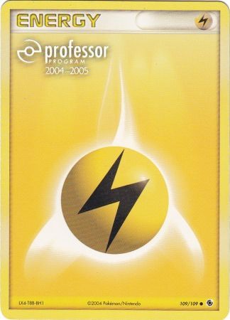 Lightning Energy (109/109) (2004 2005) [Professor Program Promos] | Gear Gaming Bentonville