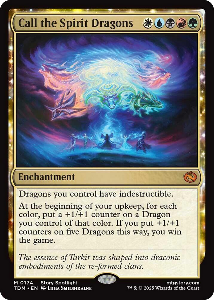 Call the Spirit Dragons [Tarkir: Dragonstorm] | Gear Gaming Bentonville