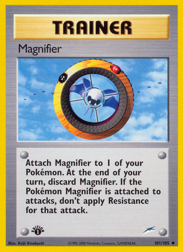 Magnifier (101/105) [Neo Destiny 1st Edition] | Gear Gaming Bentonville