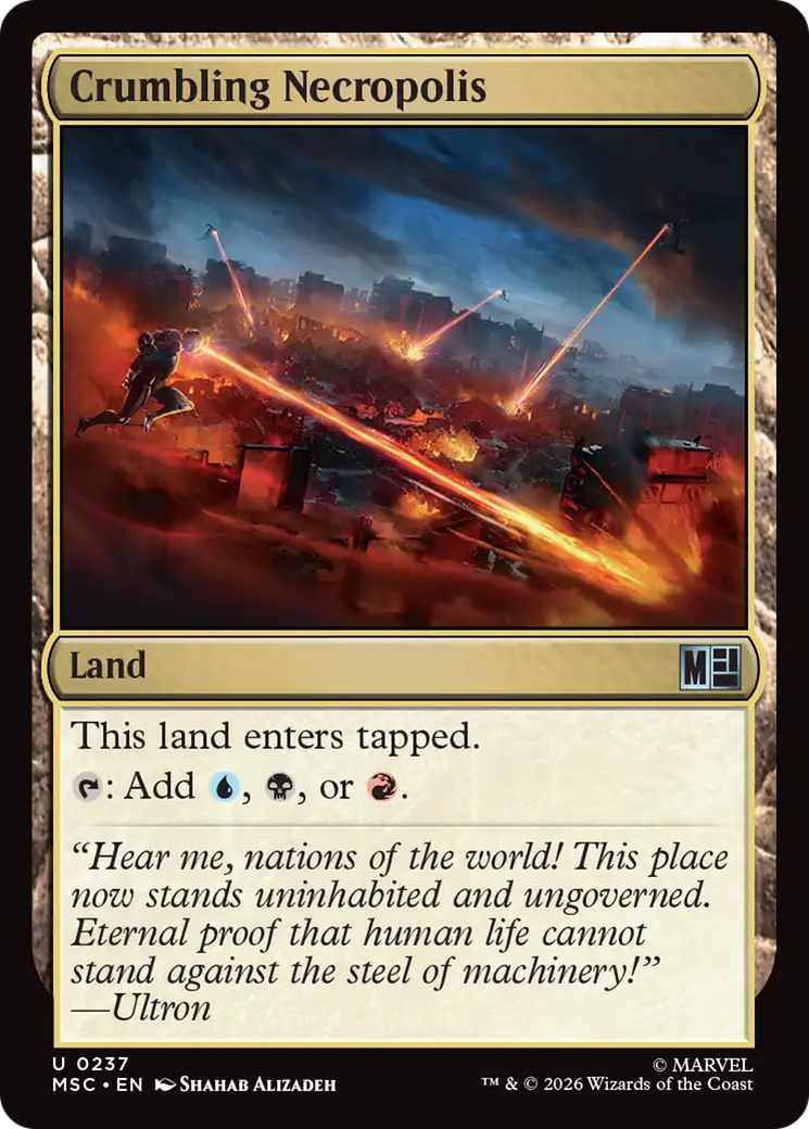 Crumbling Necropolis [Marvel Super Heroes Commander] | Gear Gaming Bentonville