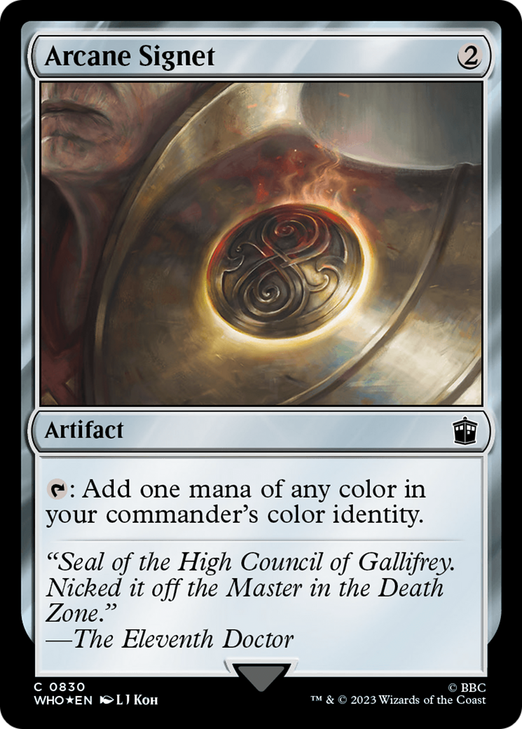 Arcane Signet (Surge Foil) [Doctor Who] | Gear Gaming Bentonville