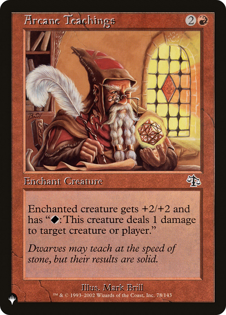 Arcane Teachings (Misprint) [The List] | Gear Gaming Bentonville