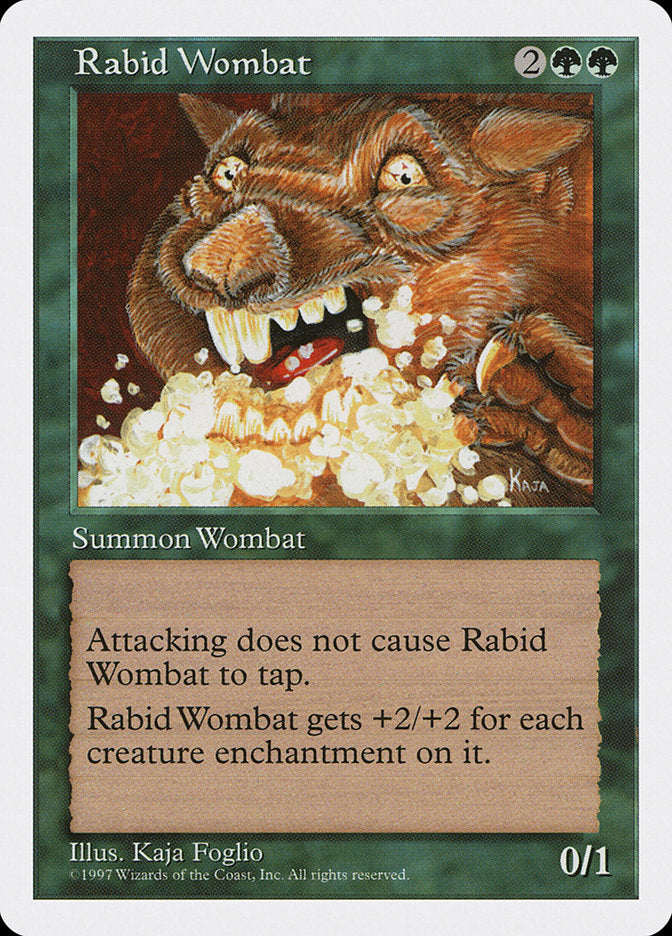 Rabid Wombat [Fifth Edition] | Gear Gaming Bentonville