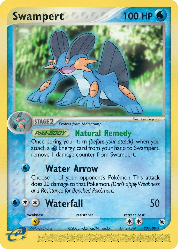 Swampert (23/109) [EX: Ruby & Sapphire] | Gear Gaming Bentonville