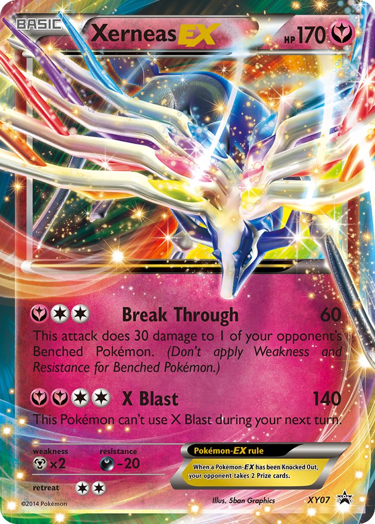 Xerneas EX (XY07) [XY: Black Star Promos] | Gear Gaming Bentonville