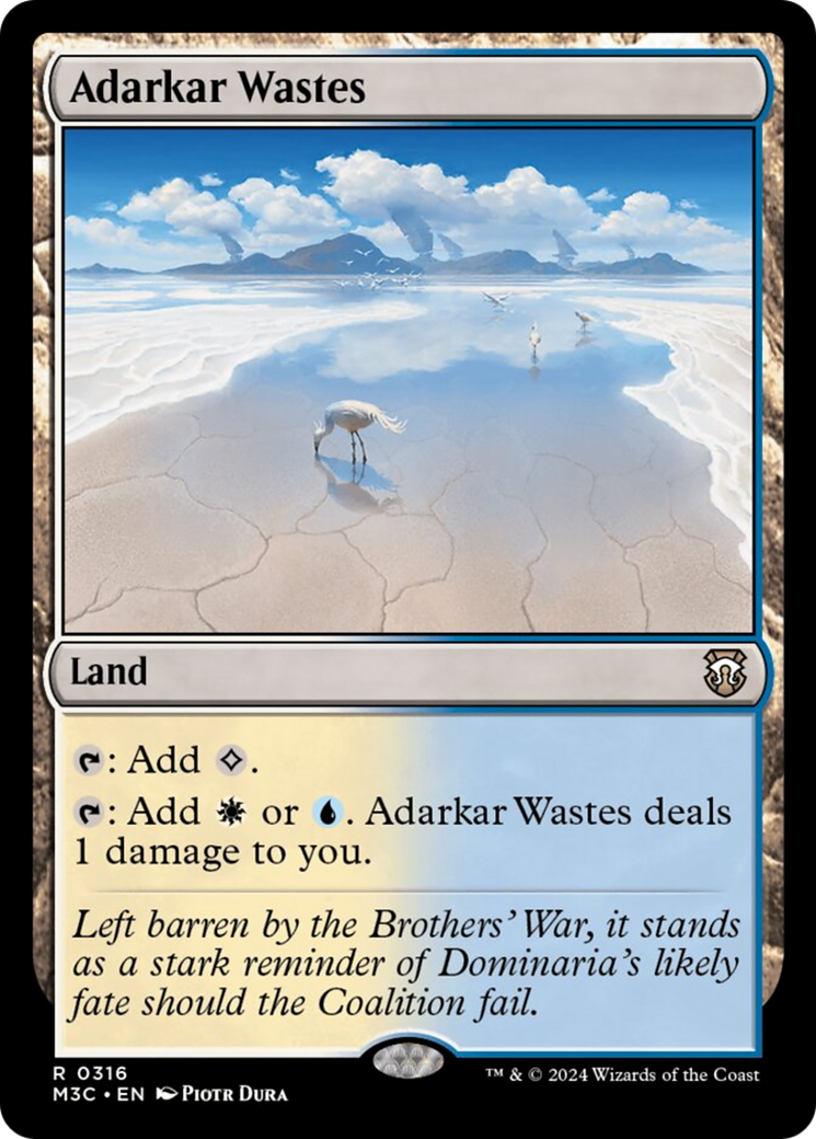 Adarkar Wastes [Modern Horizons 3 Commander] | Gear Gaming Bentonville