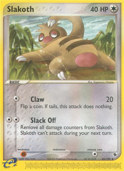 Slakoth (45/109) [EX: Ruby & Sapphire] | Gear Gaming Bentonville