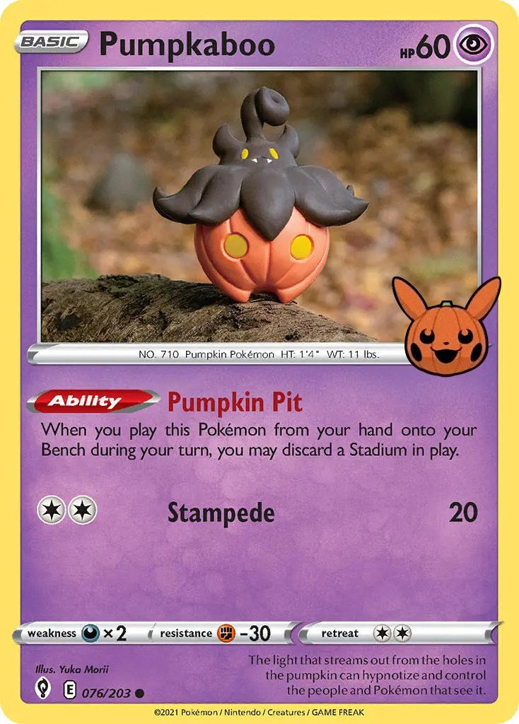 Pumpkaboo (076/203) [Trick or Trade] | Gear Gaming Bentonville