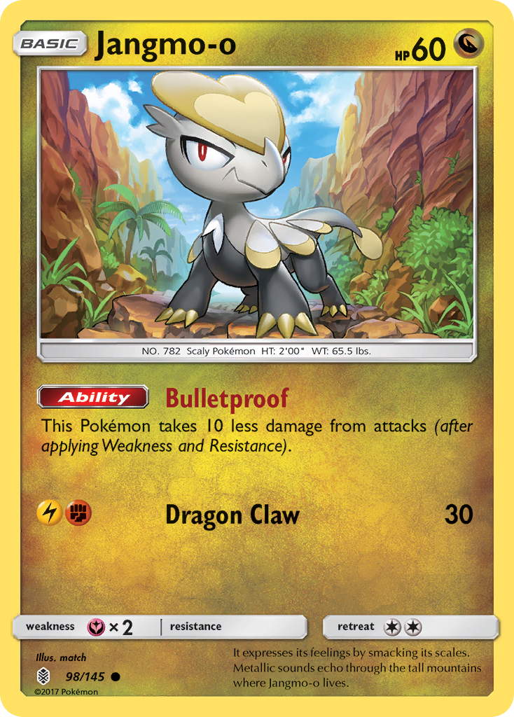 Jangmo-o (98/145) [Sun & Moon: Guardians Rising] | Gear Gaming Bentonville