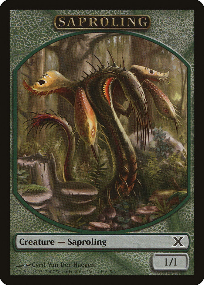 Saproling Token [Tenth Edition Tokens] | Gear Gaming Bentonville