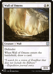 Wall of Omens (KHC) [The List] | Gear Gaming Bentonville