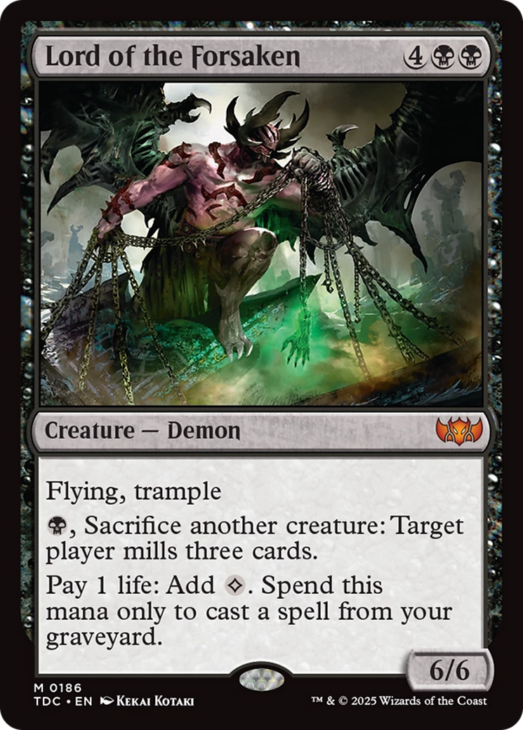 Lord of the Forsaken [Tarkir: Dragonstorm Commander] | Gear Gaming Bentonville