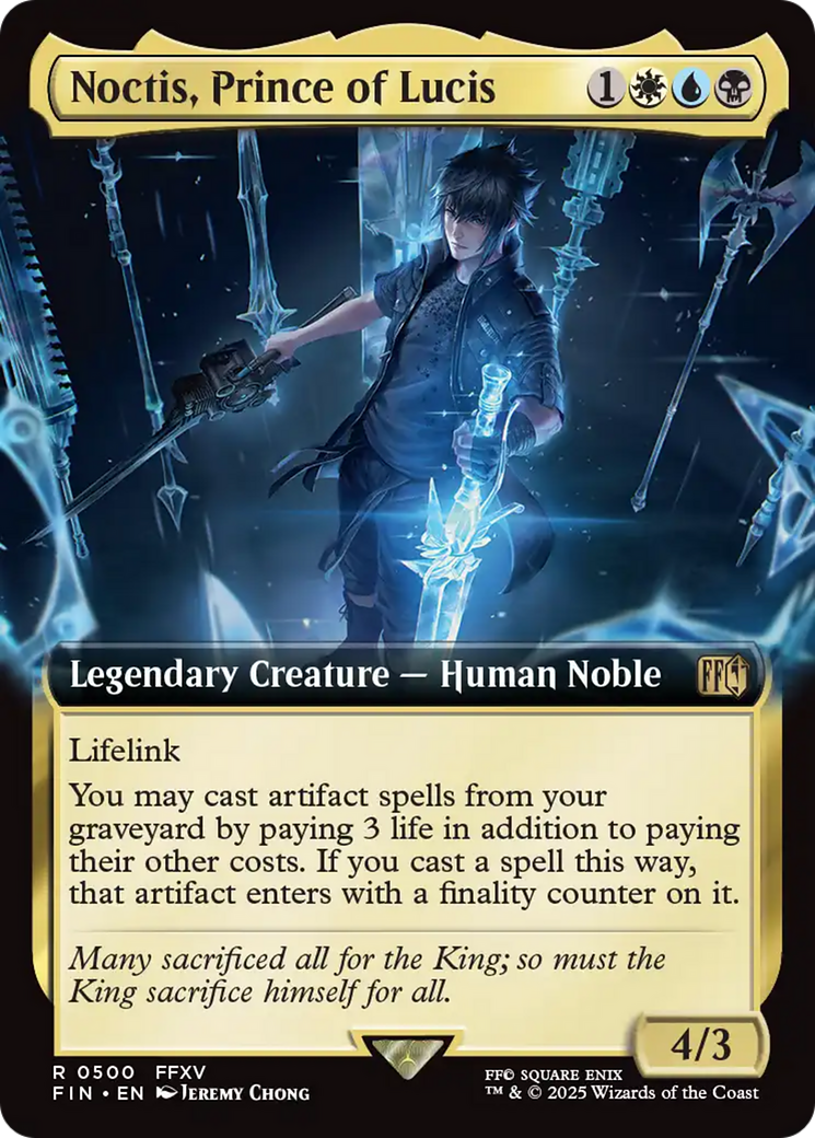 Noctis, Prince of Lucis (Extended Art) [FINAL FANTASY] | Gear Gaming Bentonville