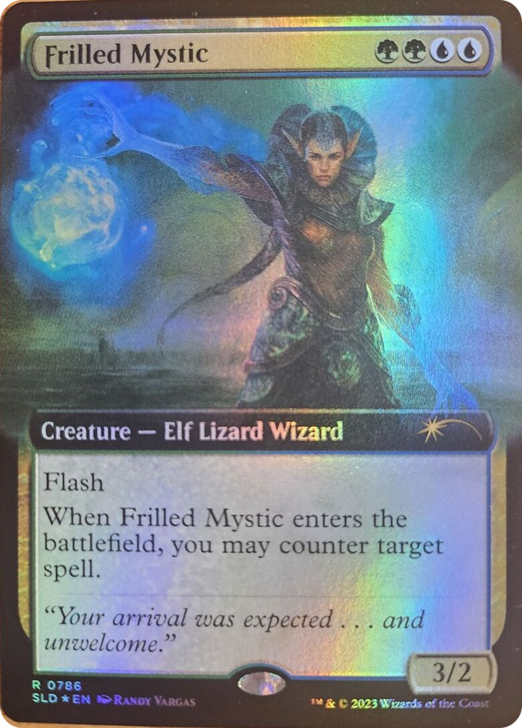 Frilled Mystic (Extended Art) [Secret Lair Drop Series] | Gear Gaming Bentonville