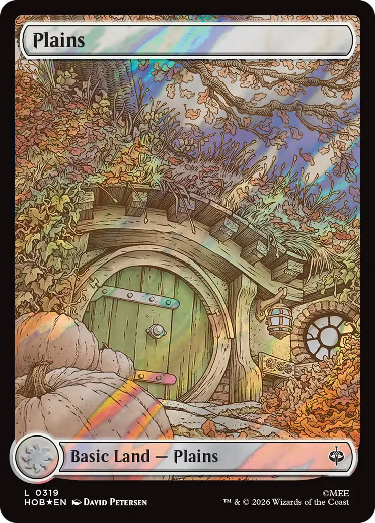 Plains (0319) (Surge Foil) [The Hobbit] | Gear Gaming Bentonville