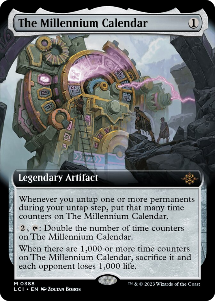 The Millennium Calendar (Extended Art) [The Lost Caverns of Ixalan] | Gear Gaming Bentonville