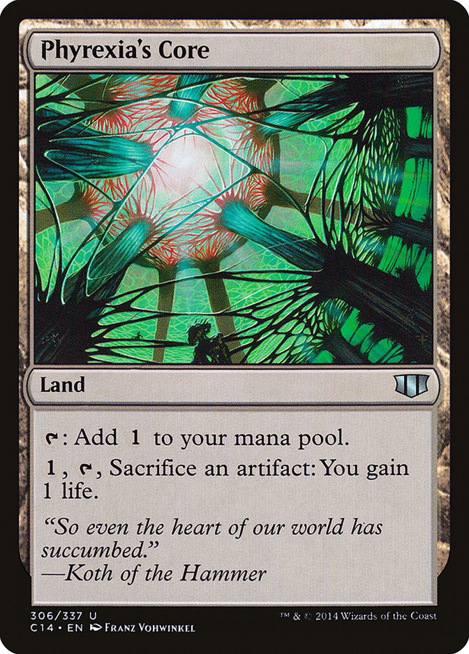 Phyrexia's Core [Commander 2014] | Gear Gaming Bentonville