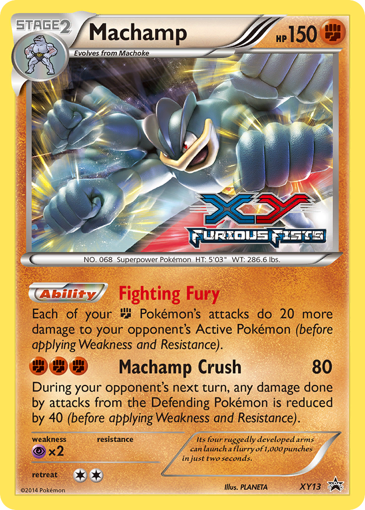 Machamp (XY13) [XY: Black Star Promos] | Gear Gaming Bentonville