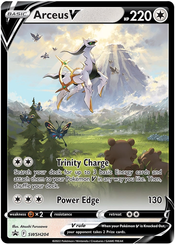 Arceus V (SWSH204) [Sword & Shield: Black Star Promos] | Gear Gaming Bentonville