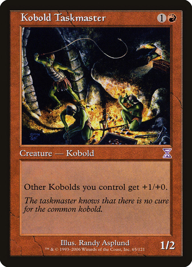 Kobold Taskmaster [Time Spiral Timeshifted] | Gear Gaming Bentonville