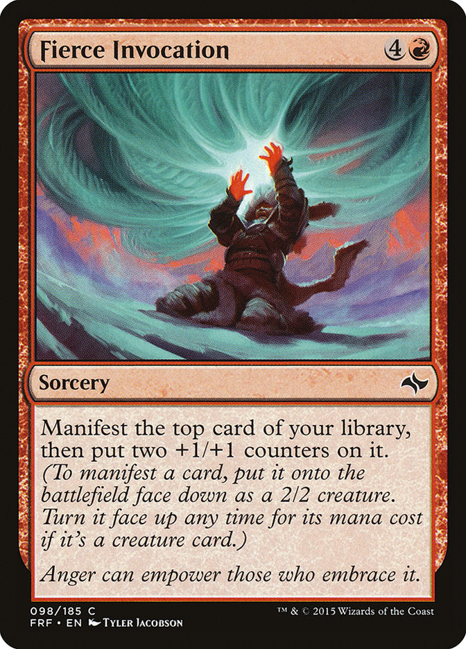 Fierce Invocation [Fate Reforged] | Gear Gaming Bentonville