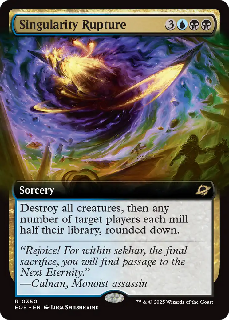 Singularity Rupture (Extended Art) [Edge of Eternities] | Gear Gaming Bentonville