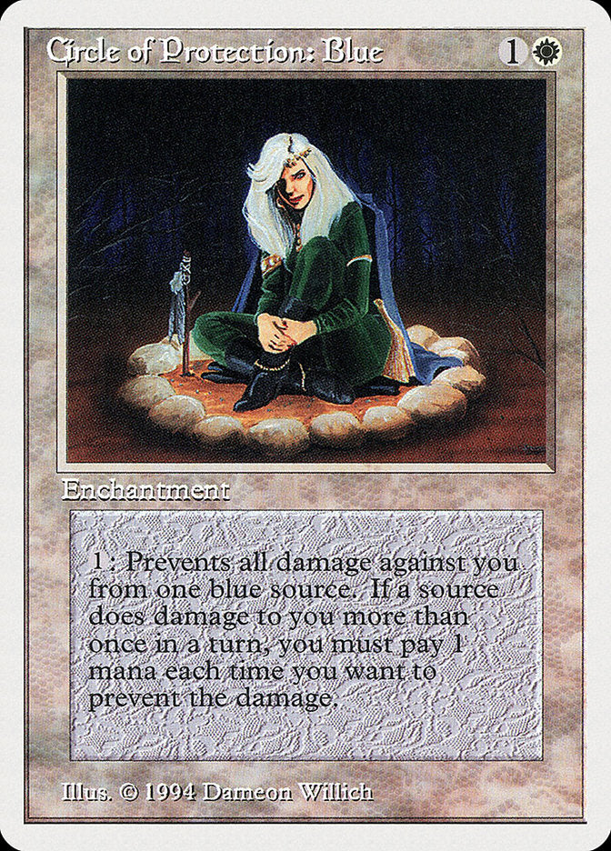 Circle of Protection: Blue [Summer Magic / Edgar] | Gear Gaming Bentonville