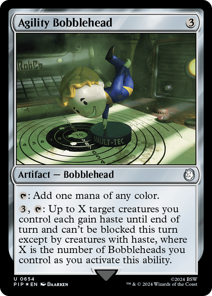 Agility Bobblehead (Surge Foil) [Fallout] | Gear Gaming Bentonville