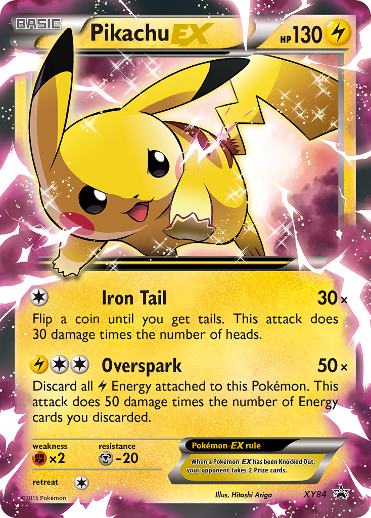 Pikachu EX (XY84) [XY: Black Star Promos] | Gear Gaming Bentonville