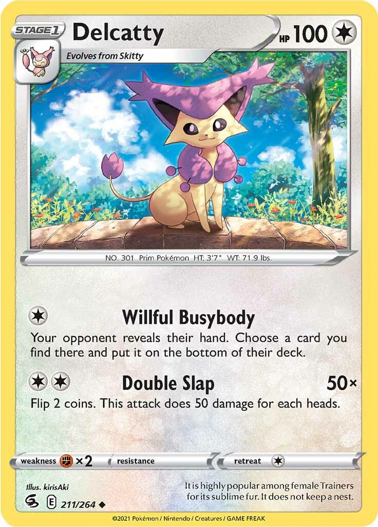 Delcatty (211/264) [Sword & Shield: Fusion Strike] | Gear Gaming Bentonville