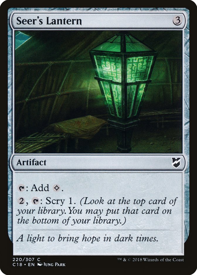Seer's Lantern [Commander 2018] | Gear Gaming Bentonville