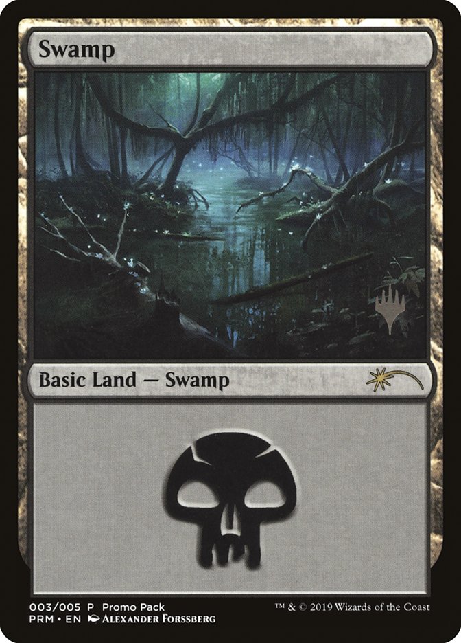 Swamp (3) [Core Set 2020 Promo Pack] | Gear Gaming Bentonville