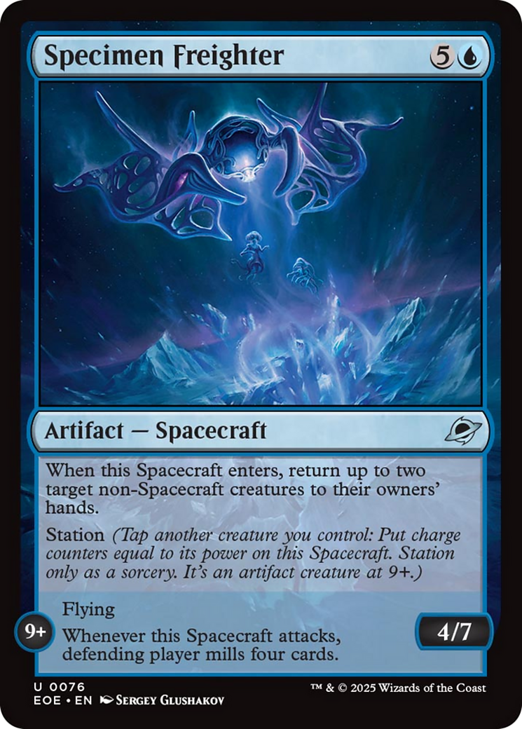 Specimen Freighter [Edge of Eternities] | Gear Gaming Bentonville