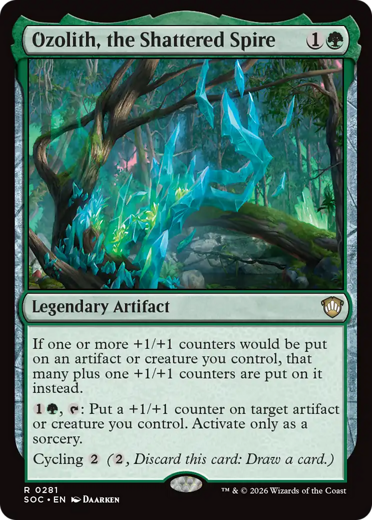 Ozolith, the Shattered Spire [Secrets of Strixhaven Commander] | Gear Gaming Bentonville