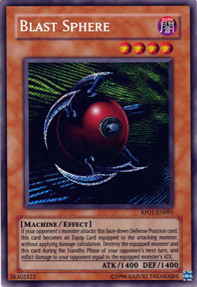 Blast Sphere [RP01-EN091] Secret Rare | Gear Gaming Bentonville