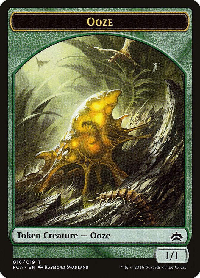 Ooze Token (016/019) [Planechase Anthology Tokens] | Gear Gaming Bentonville