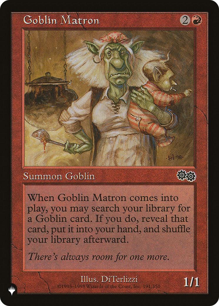 Goblin Matron (USG) [The List Reprints] | Gear Gaming Bentonville