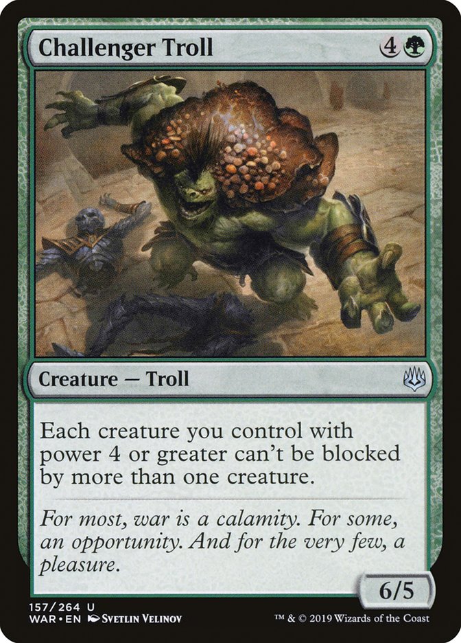 Challenger Troll [War of the Spark] | Gear Gaming Bentonville