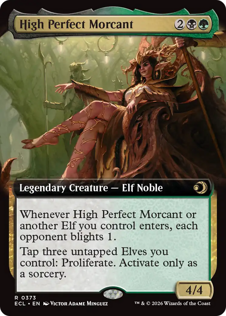 High Perfect Morcant (Extended Art) [Lorwyn Eclipsed] | Gear Gaming Bentonville