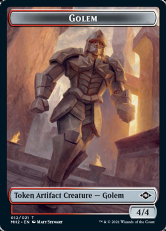 Food (18) // Golem Double-Sided Token [Modern Horizons 2 Tokens] | Gear Gaming Bentonville