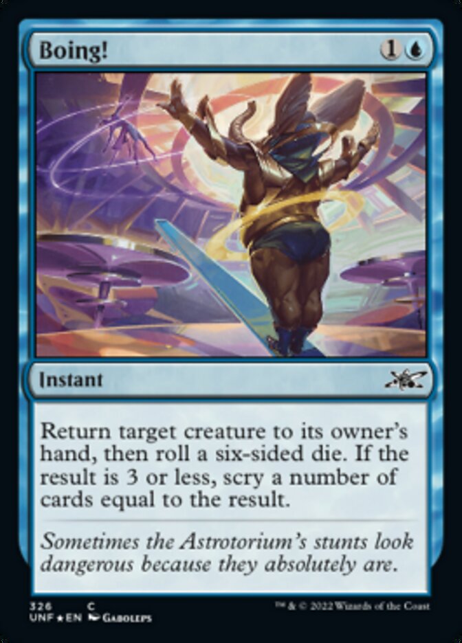 Boing! (Galaxy Foil) [Unfinity] | Gear Gaming Bentonville