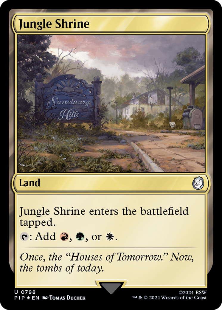 Jungle Shrine (Surge Foil) [Fallout] | Gear Gaming Bentonville