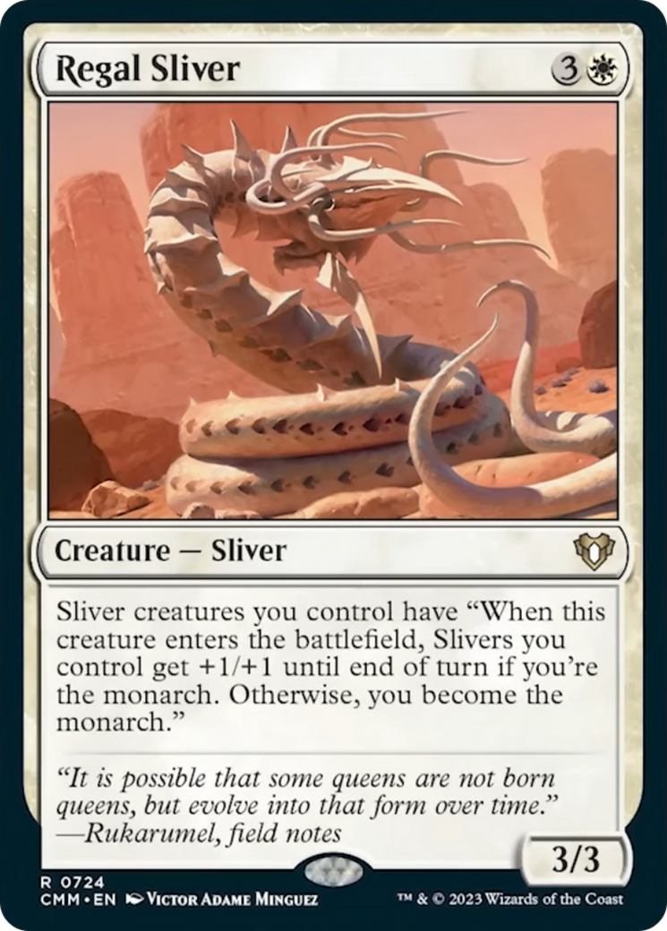 Regal Sliver [Commander Masters] | Gear Gaming Bentonville