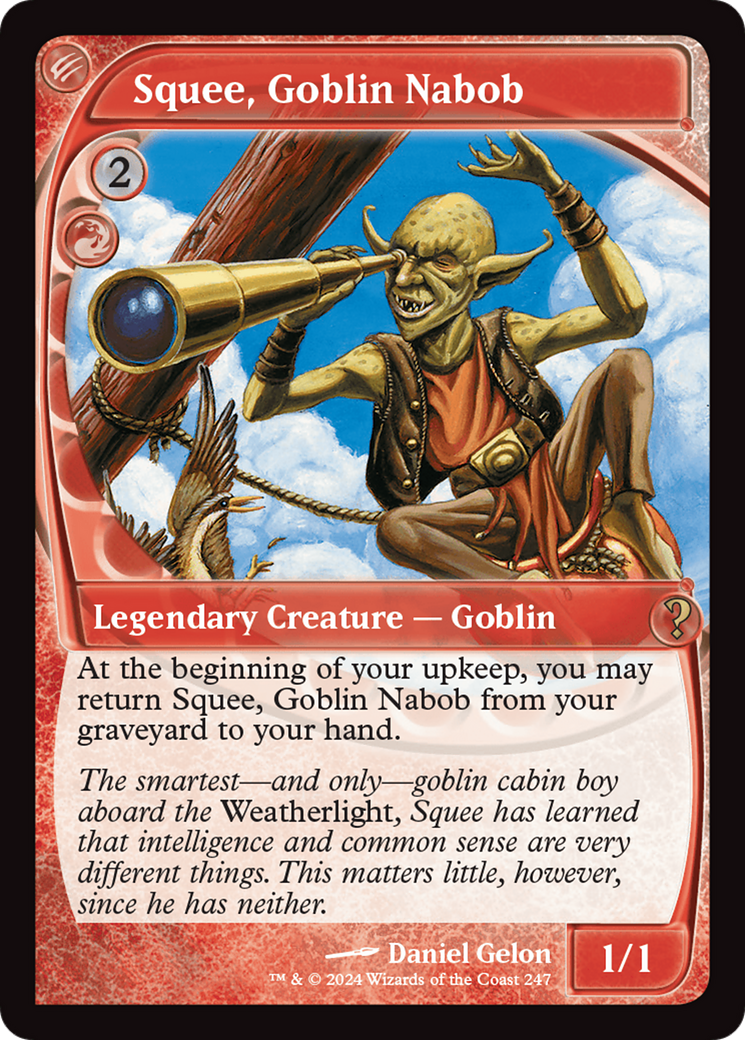 Squee, Goblin Nabob (Future Sight) [Mystery Booster 2] | Gear Gaming Bentonville