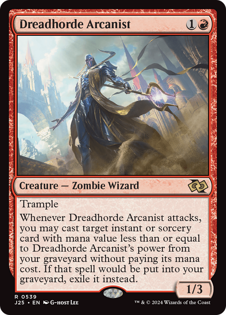 Dreadhorde Arcanist [Foundations Jumpstart] | Gear Gaming Bentonville