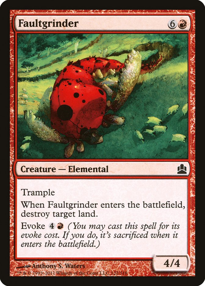Faultgrinder [Commander 2011] | Gear Gaming Bentonville