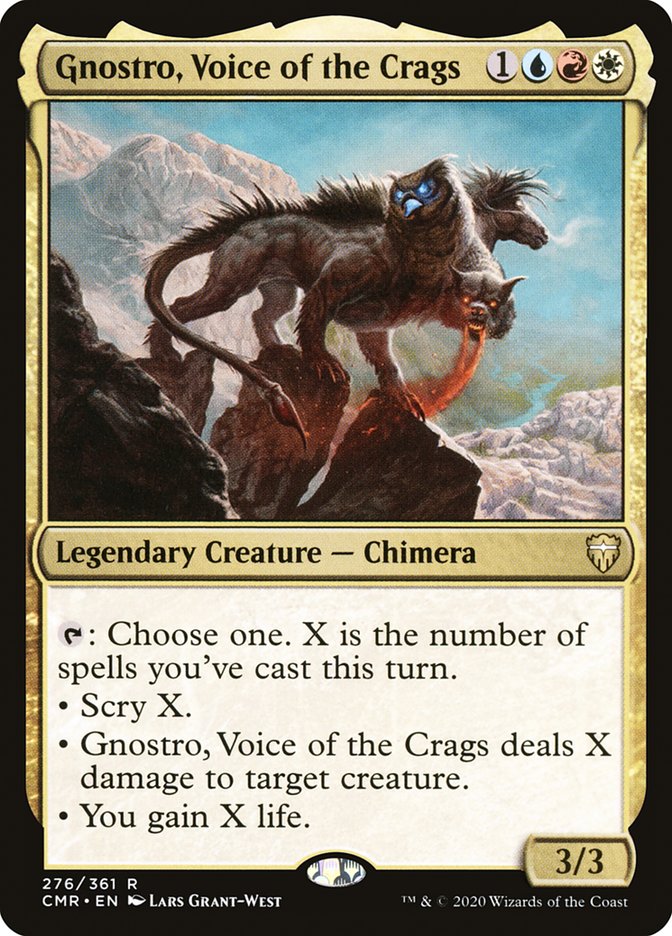 Gnostro, Voice of the Crags [Commander Legends] | Gear Gaming Bentonville